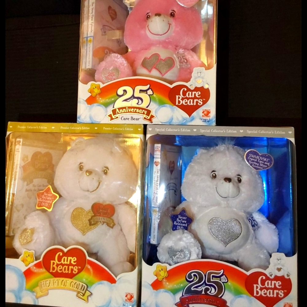 Care Bear Heart of Gold funko pop  loungefly 25th Anniversary